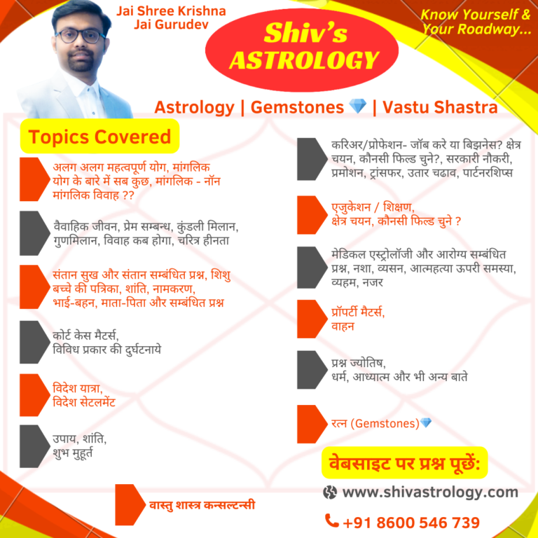 Shiv's Astrology- Hindi